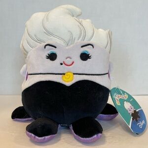Disney Ursula The Little Mermaid 8”Squishmallows NWT
